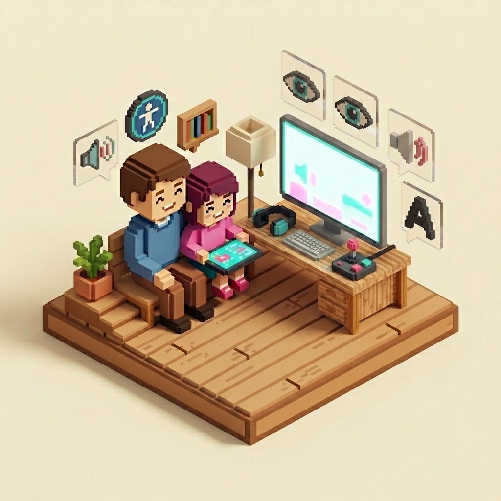 Accessibilità: text-to-speech, testi adattabili, design universale